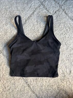 Lululemon Align Tank Heritage 365 Camo Deep Coal Multi Size 4